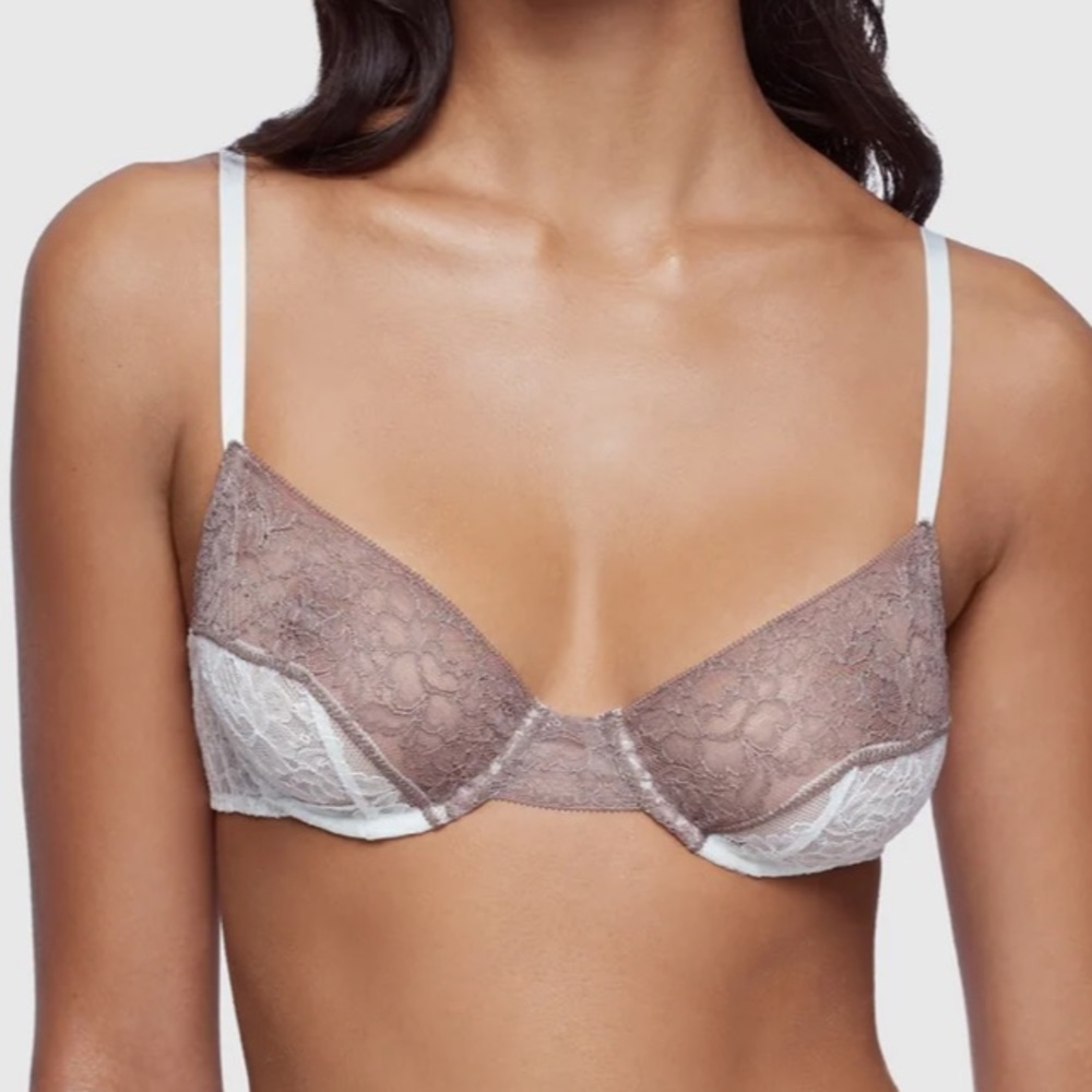 {Kiki De Montparnasse} New Bandage Stretch Lace Demi Bra